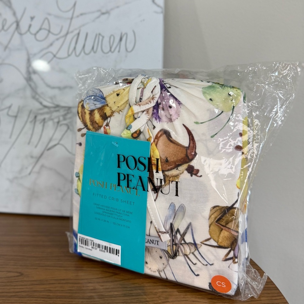 Posh Peanut Bentley crib sheet